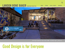 Tablet Screenshot of landonbonebaker.com